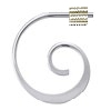 large gage non-allergenic-hook-earrings