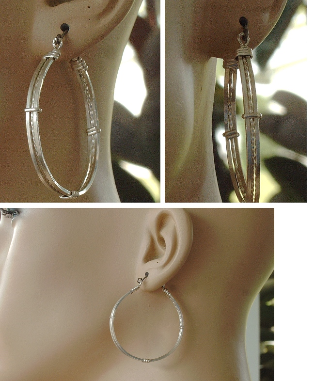 Titanium niobium earrings Clearance
