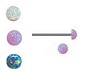 Kids Lab Grown Opals on Pure Niobium Post Earrings for Sensitive Pierced Ears
