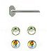 Niobium & Titanium Pierced Earrings