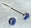 Pure Niobium Post Earrings for Sensitive Pierced Ears