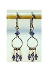 Unique & Artistic Niobium & Titanium Hook Earrings