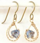 Fancy & Filligree on Niobium & Titanium Hook Earrings