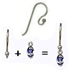 Change-able Niobium & Titanium Hooks for Earrings