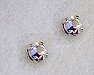 Swarovski Crystals on Niobium & Titanium Posts